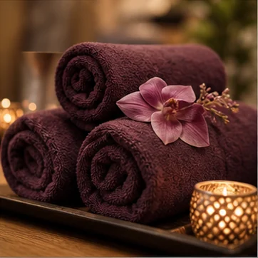 Hijyenik havlu ve spa ortamı